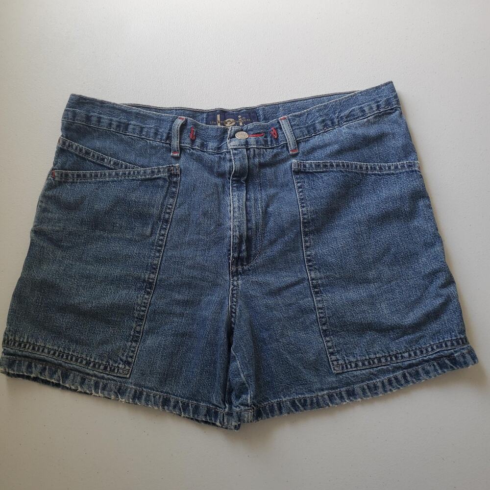 lei Blue Denim Jean Shorts